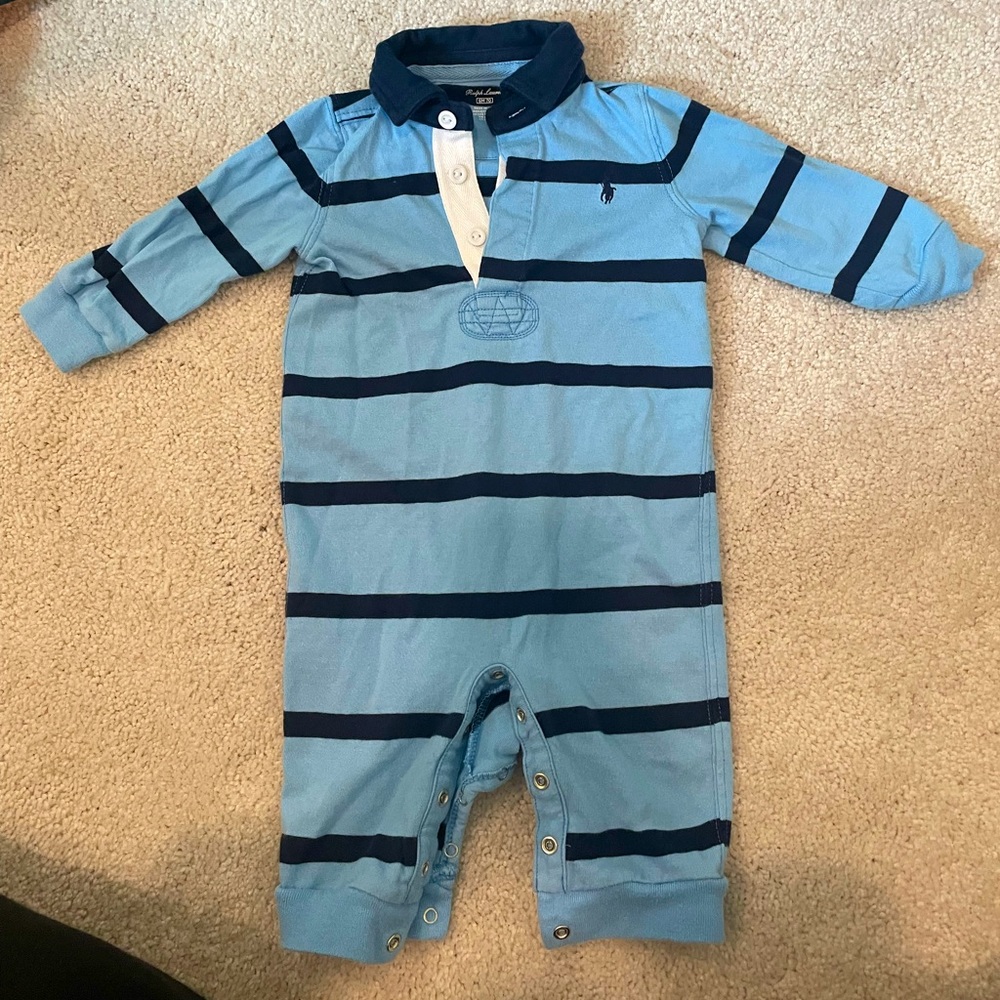 Ralph Lauren boys romper size 6 months